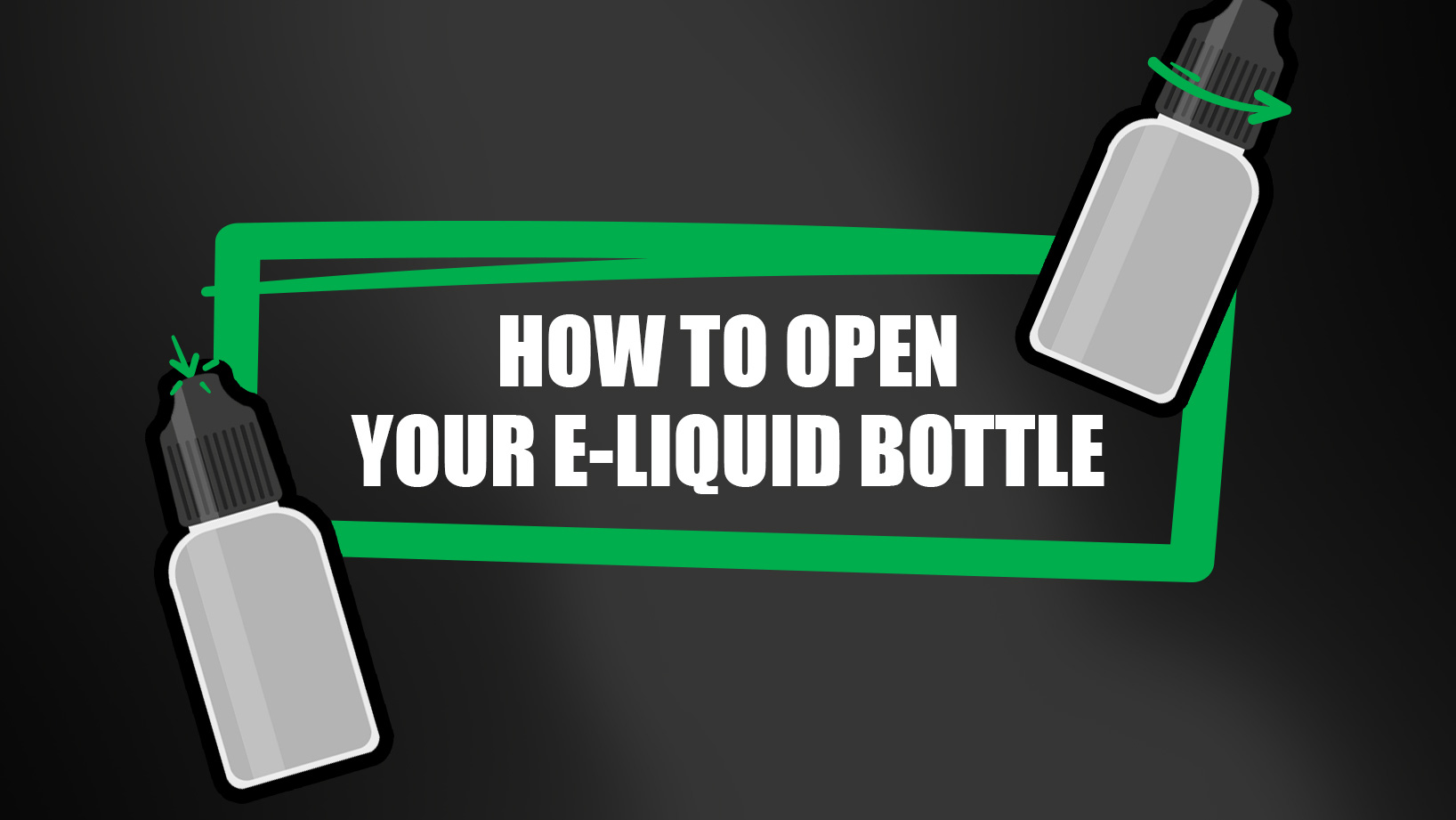 How To Open Your E-liquid Bottle.It can be tricky sometimes, so here's a guide on opening your e-liquid.