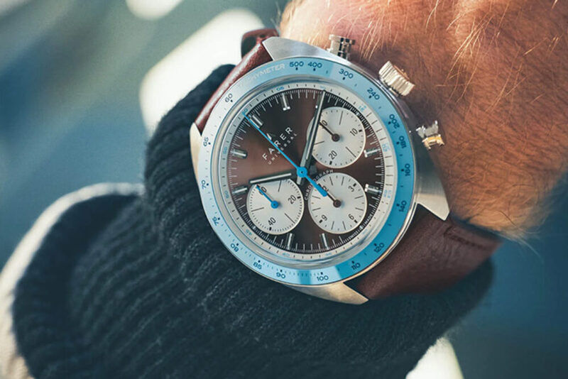 Farer Chronograph Sport Titanium Watches Come in Two Models