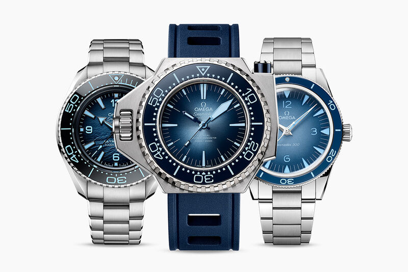 The OMEGA Summer Blue Watches Celebrate the Seamaster