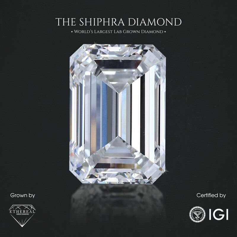 Shiphra is the World's Largest Lab-Grown Diamond