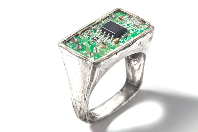 Accessories Brand Oushaba Turns E-Waste Into Fine Jewelry Pieces